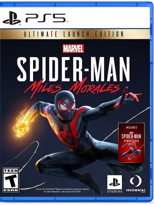 Marvel Spiderman Miles Morales PS5