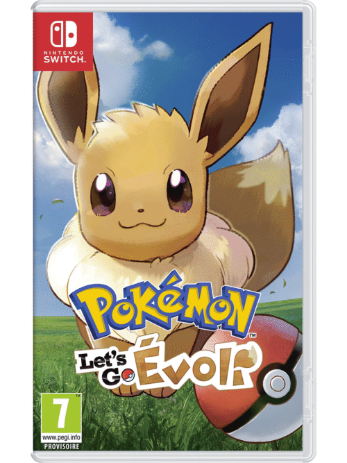 Pokémon Let's Go Evoli Switch
