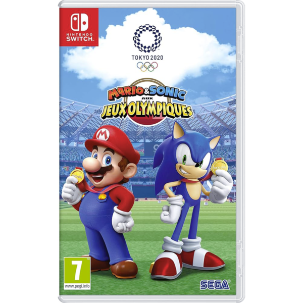 Mario et sonic aux jeux olympiques Tokyo 2020